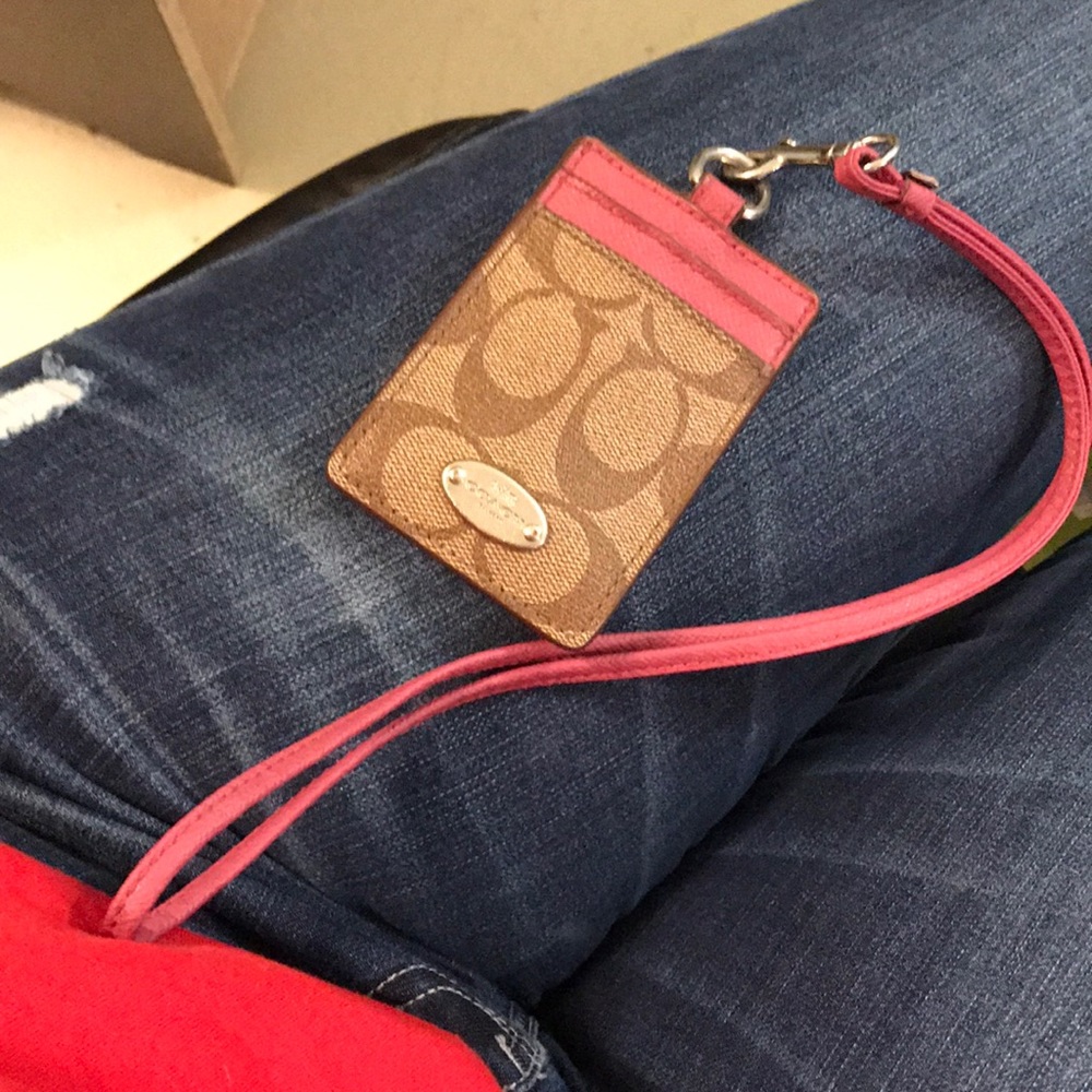 Coach lanyard