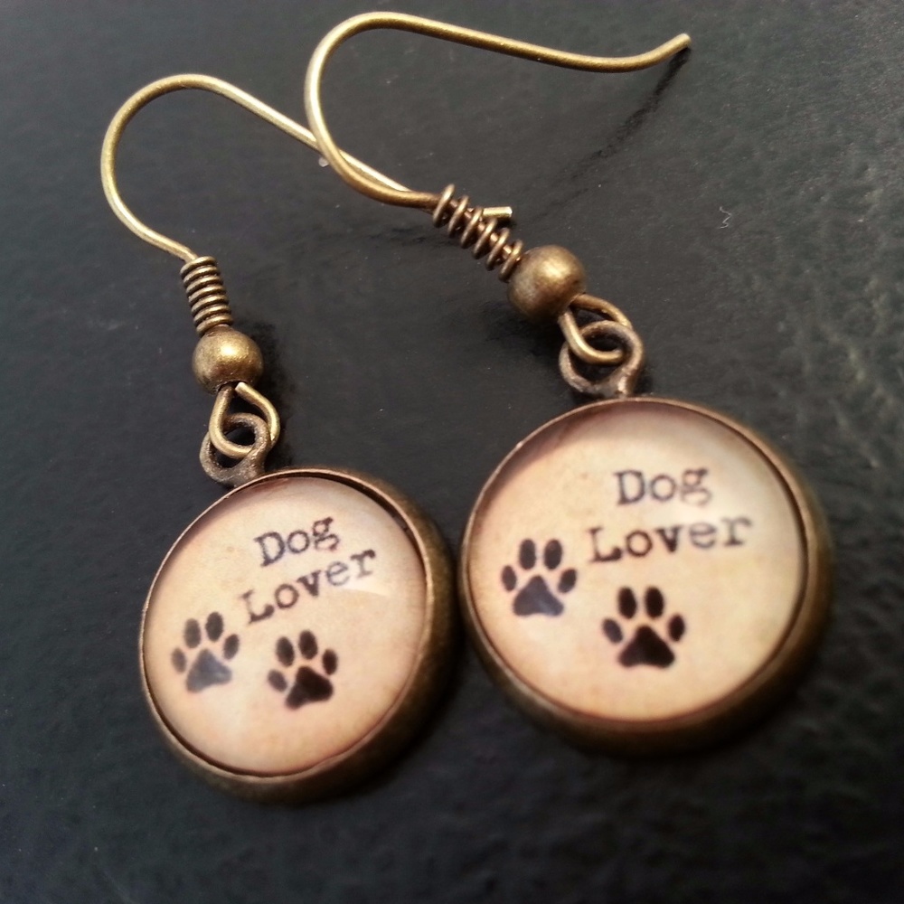 Dog Lover Earrings with Free Gift Box