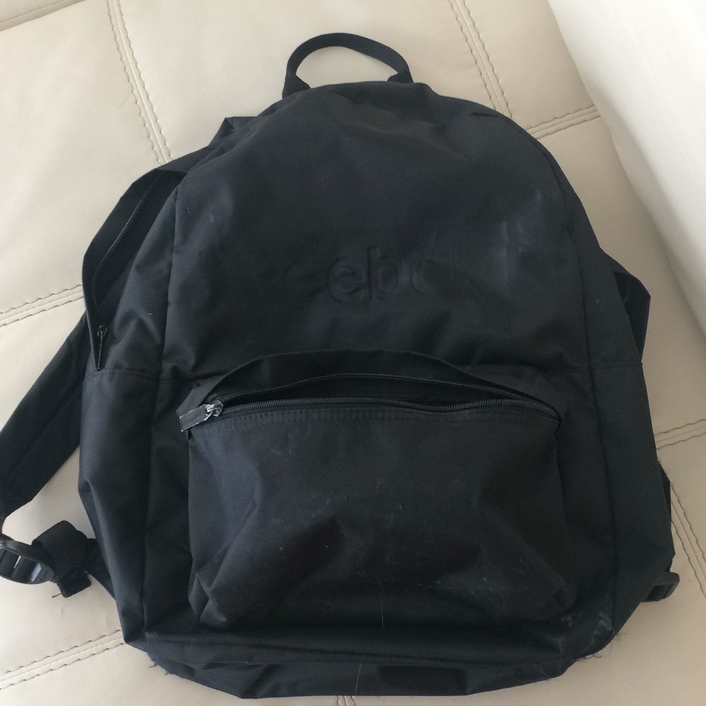 Reebok black backpack
