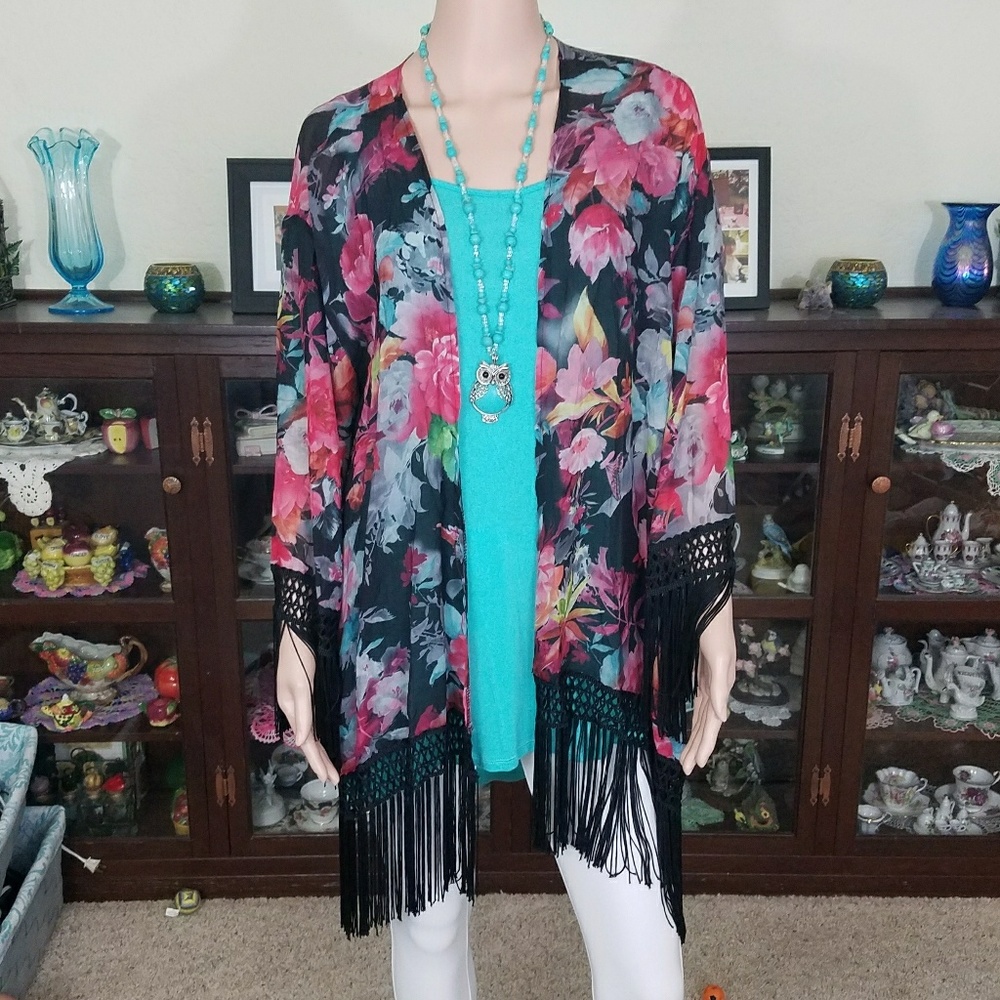 Floral Kimono