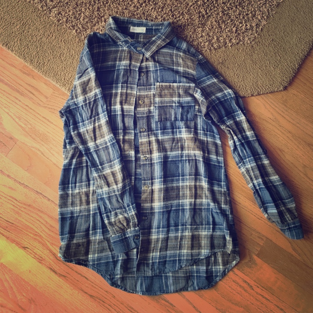 Blue & Green Flannel