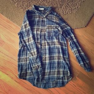 Blue & Green Flannel