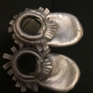 Freshly Picked Silver Mocs