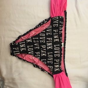 VS pink bikini bottoms