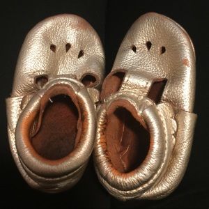 Freshly Picked Rosegold Mary Janes