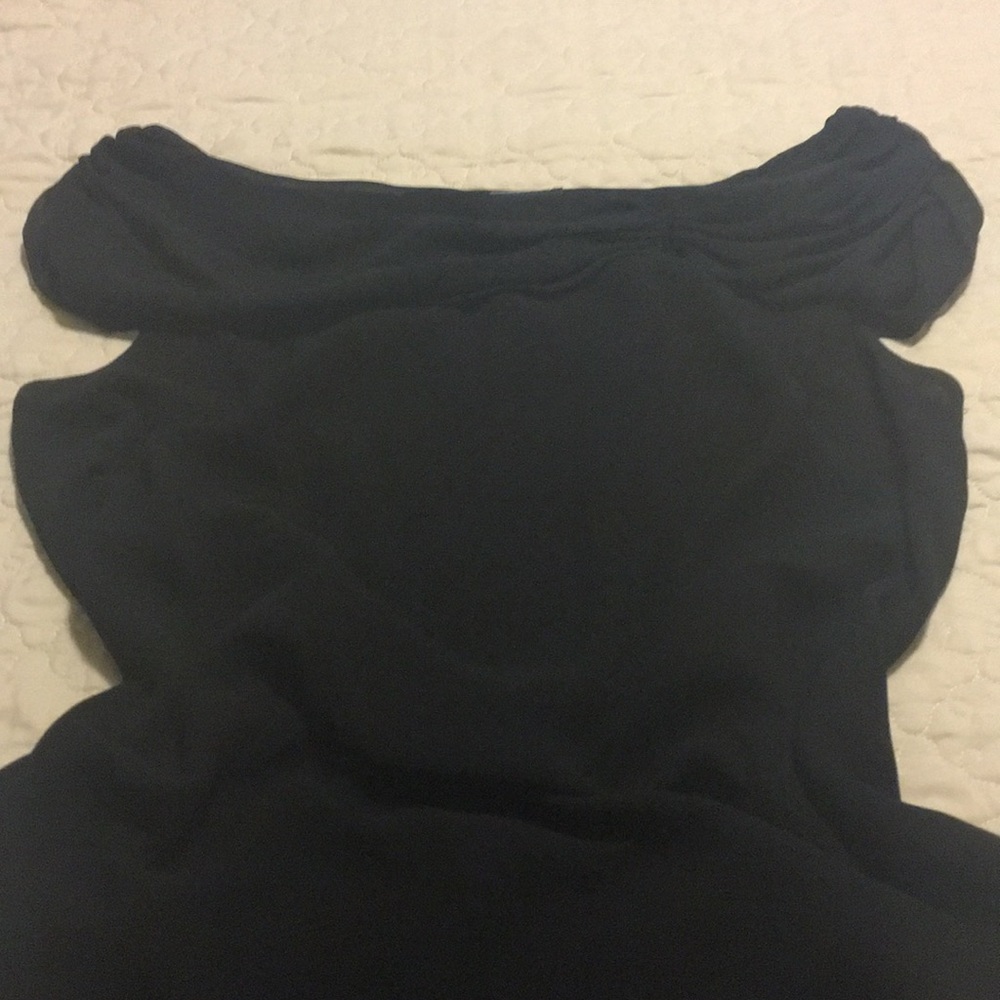 S.L. Fashions Women's Off the shoulder dress.