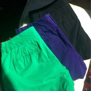 3 Ann Taylor Loft Shorts