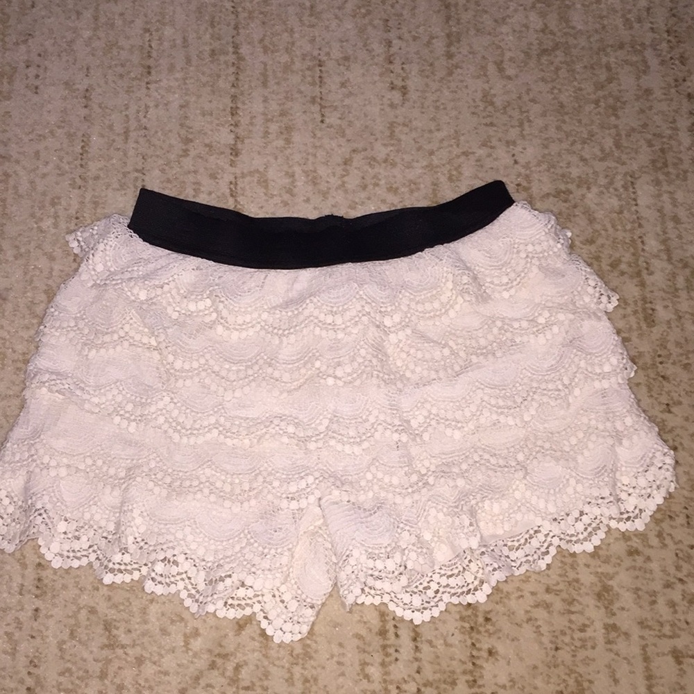 Crochet shorts