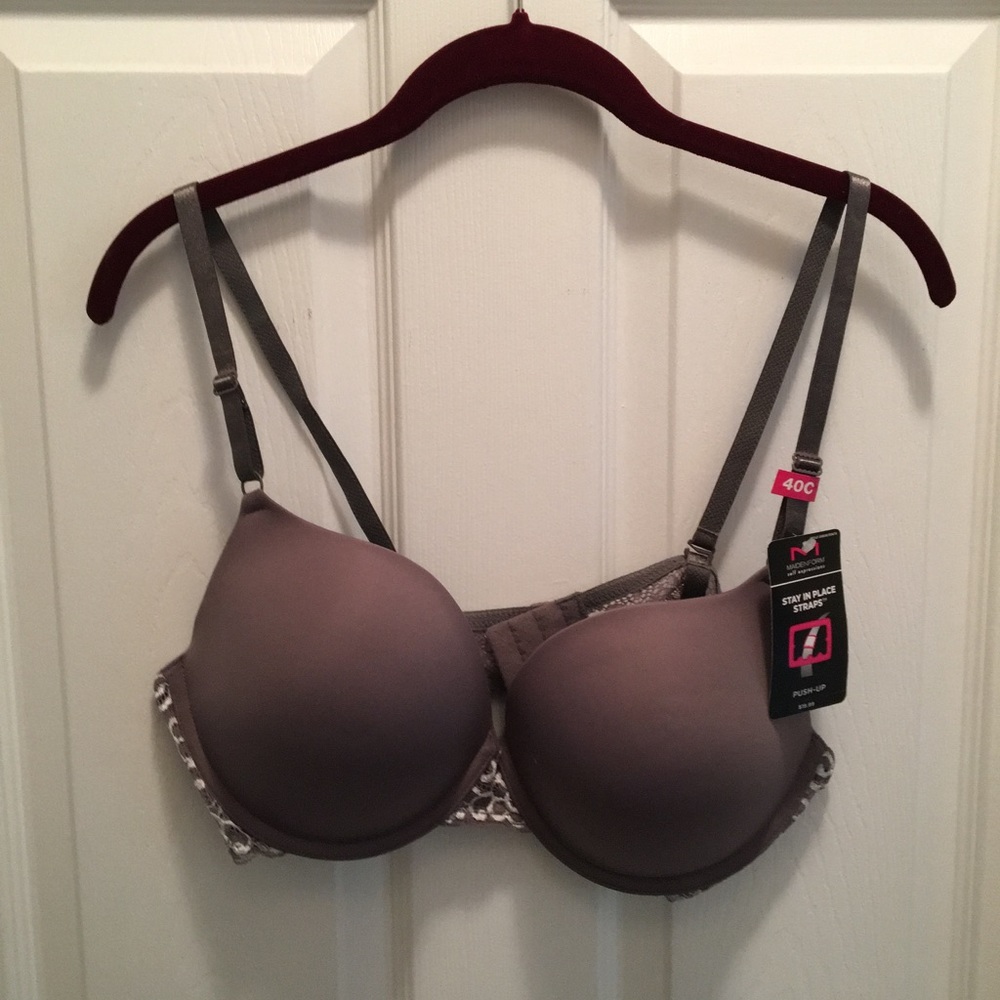 NWT maidenform pushup 40C bra