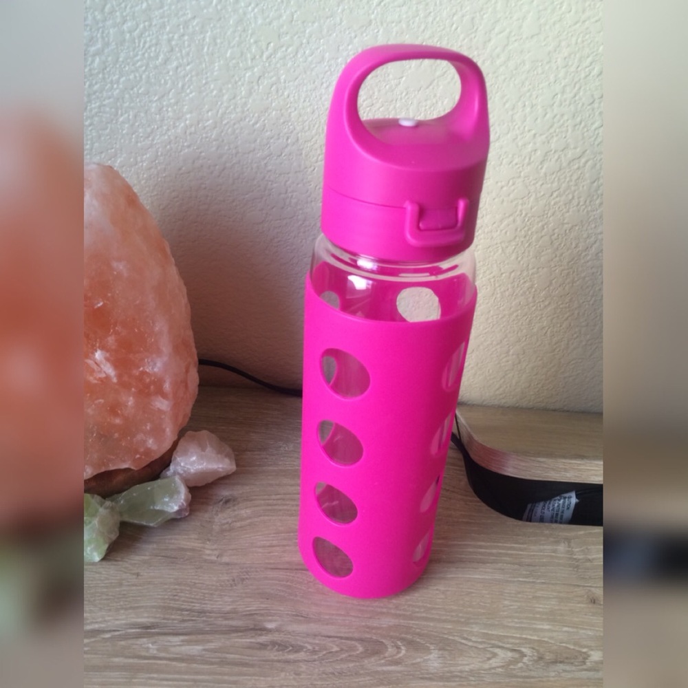 Pink water bottle (brand new)
