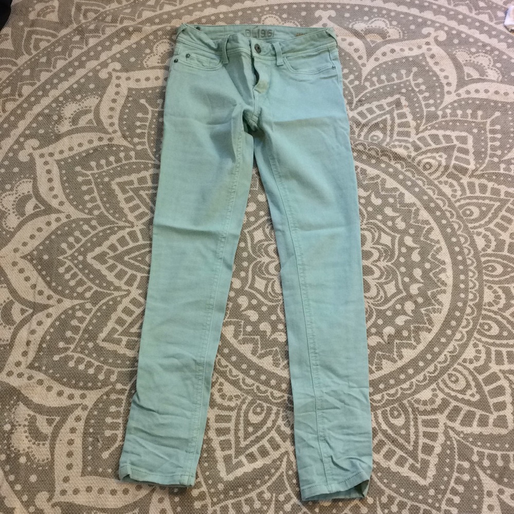 Light Blue (teal?) Jeans