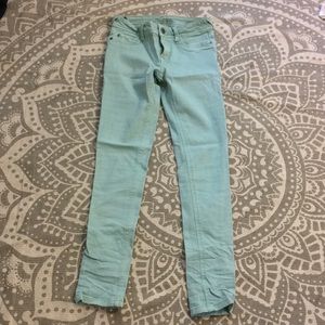 Light Blue (teal?) Jeans