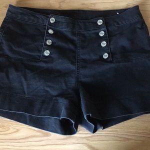 High waisted shorts