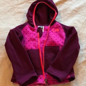 North face fleece coat. Toddler size 2t