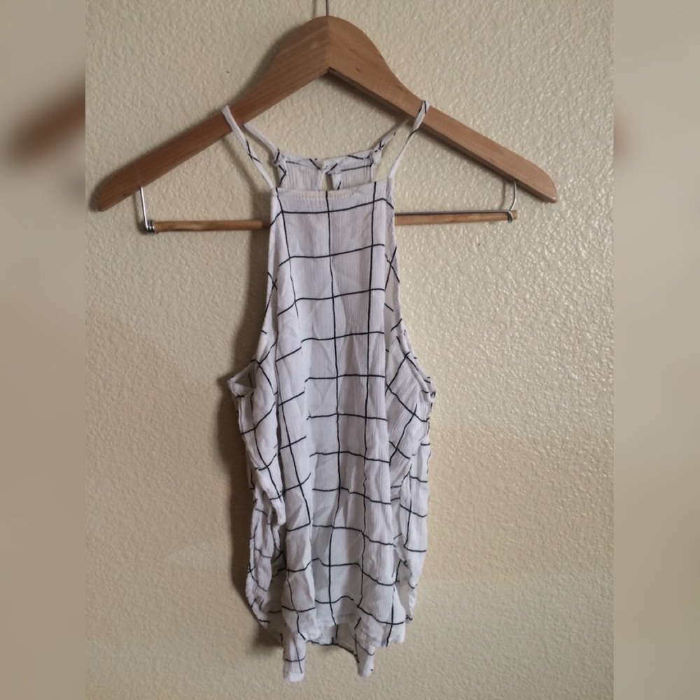 Black & white tank