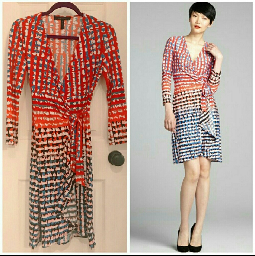 Bcbg Adele Wrap Dress