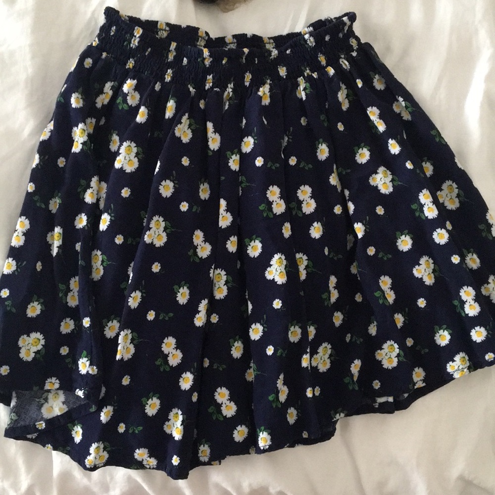 Floral High Waisted Skirt