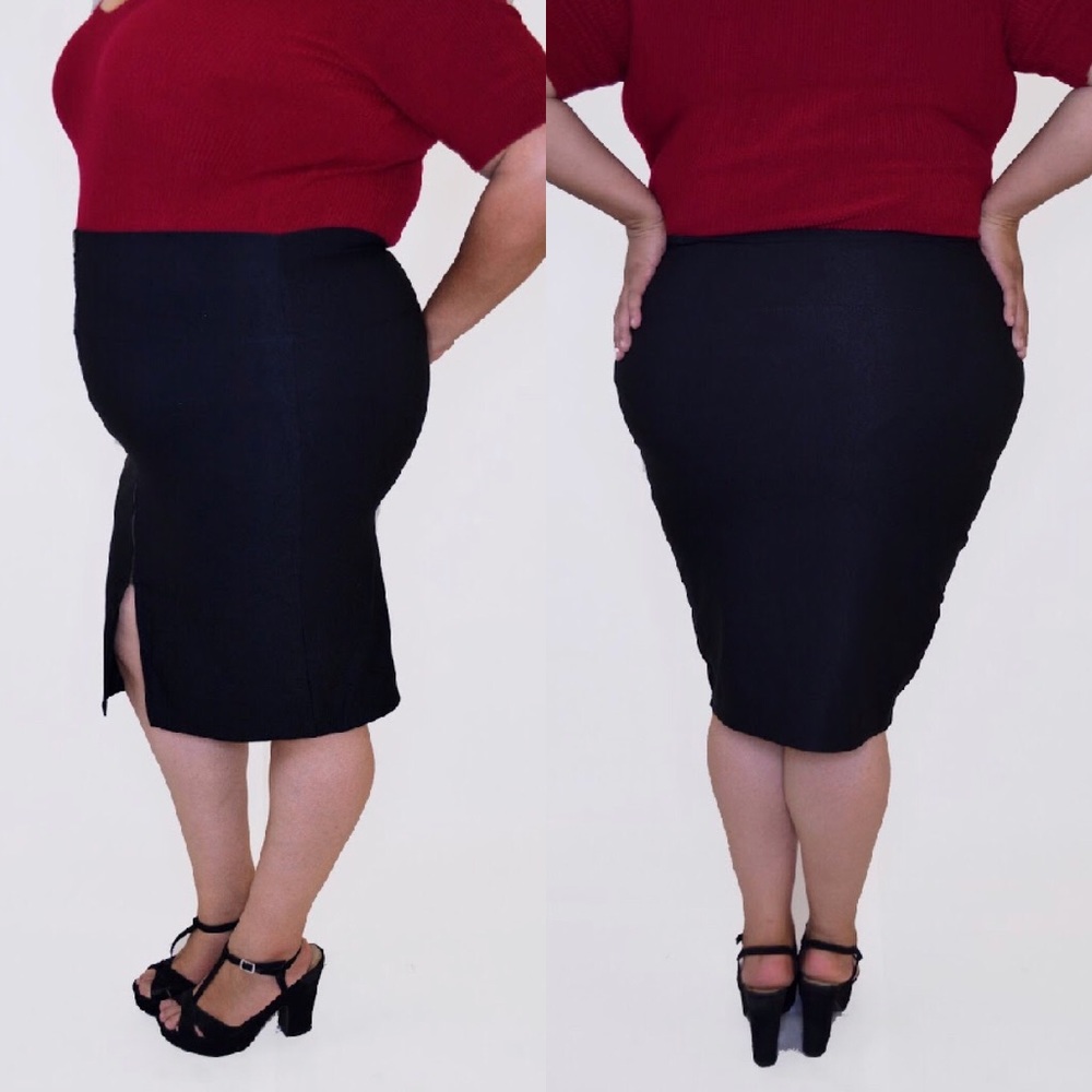💖LAST ONE💖*PLUS SIZE* Down The Line Skirt - Picture 3 of 4