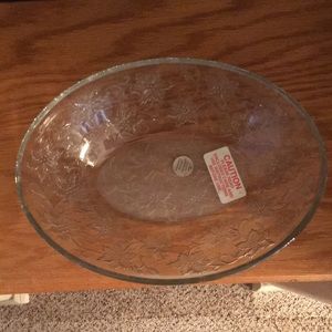Princess House Fantasia glass bowl.