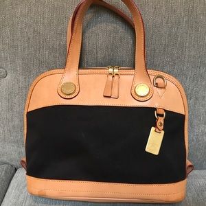 Dooney & Bourke brown canvas