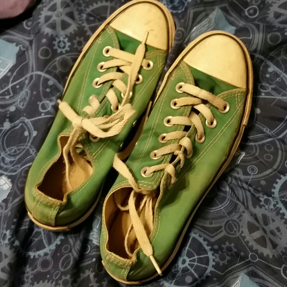 Teal low converse