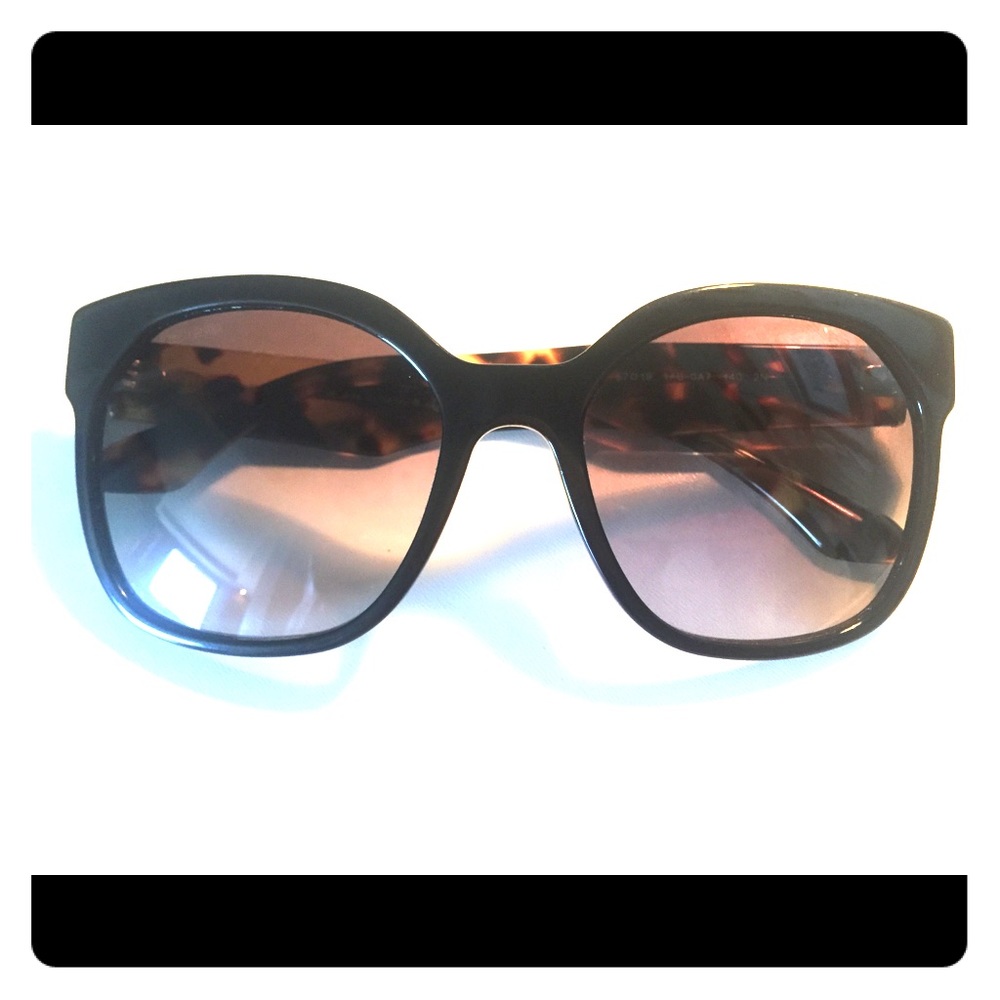 Tortie & Black Prada Sunglasses