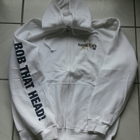 Rascal Flatts 2008 Tour zip up hoodie - Picture 1 of 8
