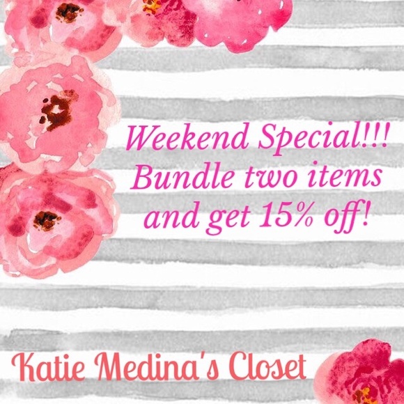 Weekend Special!!! Bundle 2 items & get 15% off!!! - Picture 1 of 1
