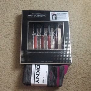 DKNY socks and Aqua Tint
