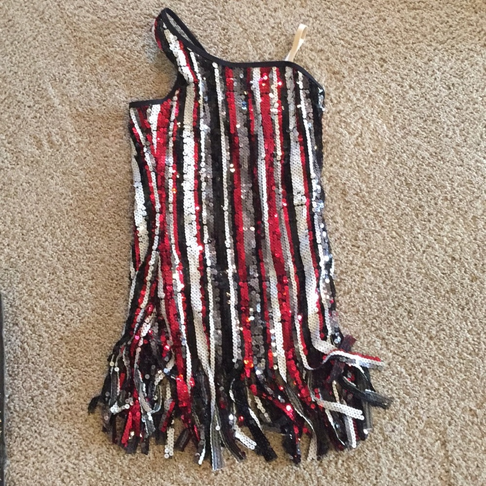 Sequin flapper dress