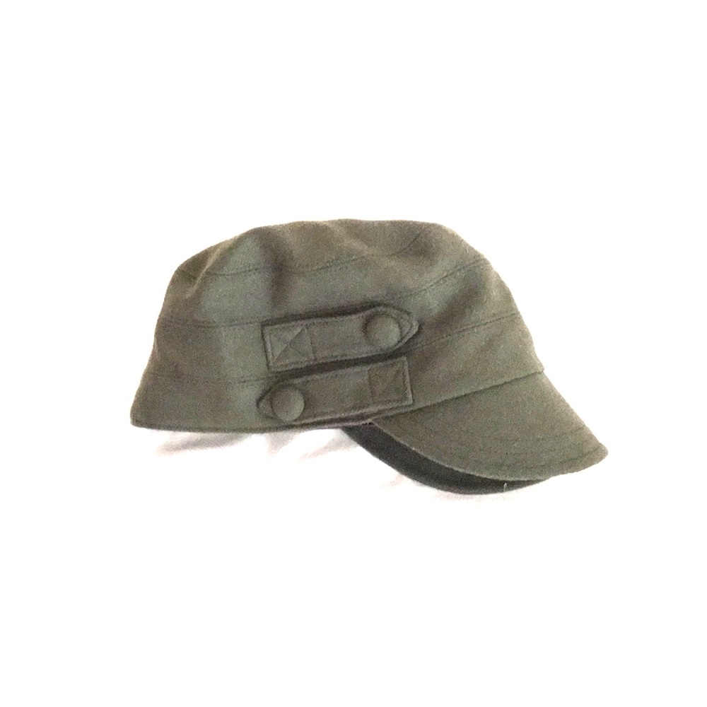 Green cadet cap
