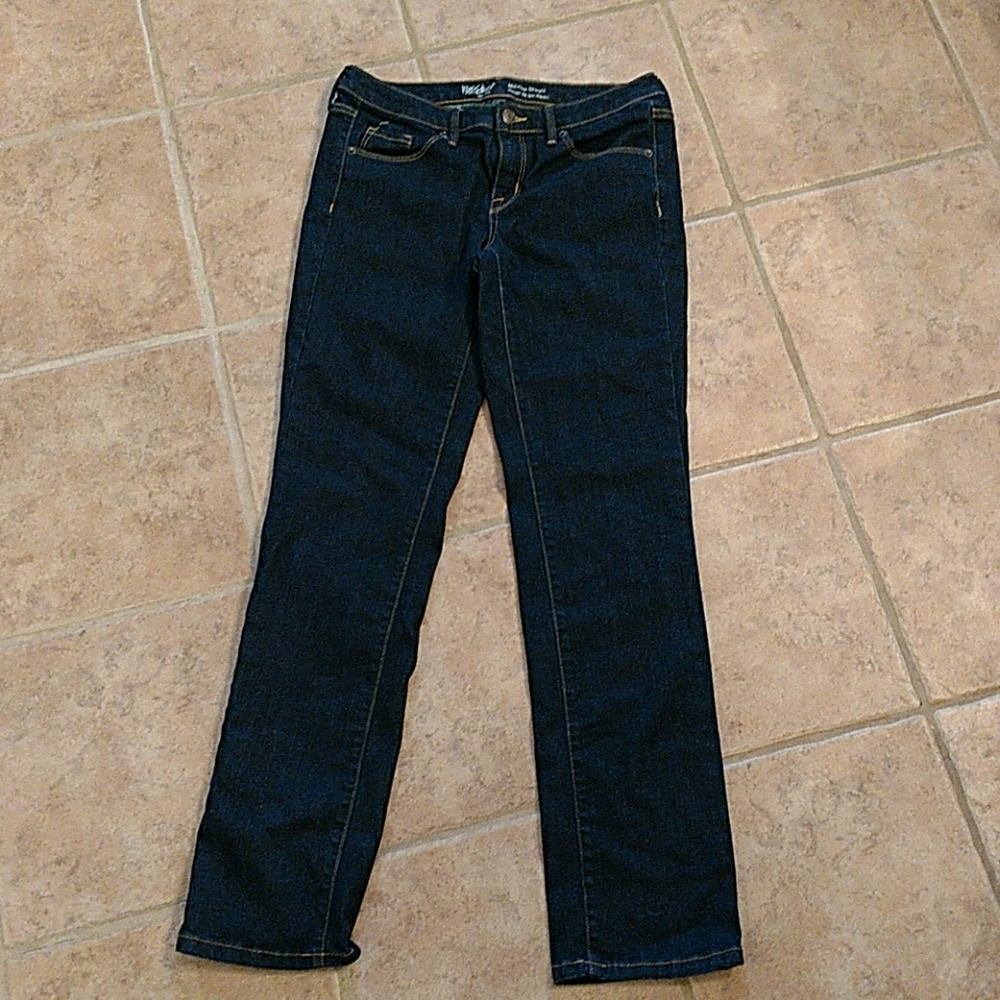 Mossimo Mid Rise Straight Jeans