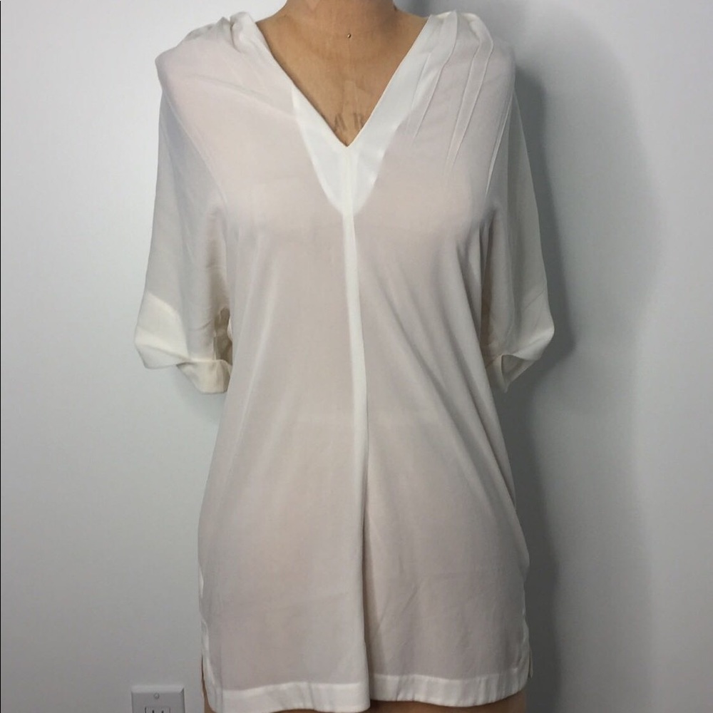 Kardashians Bebe White blouse