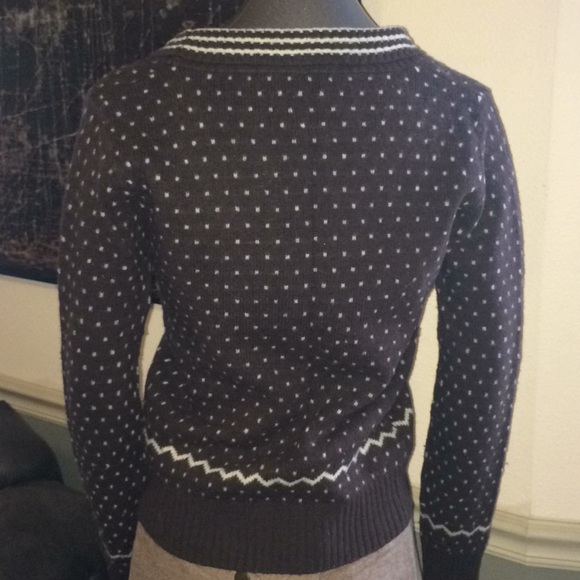 Rare Adidas Wooly Feel Cotton Three Stripe Sweater - Picture 3 of 6