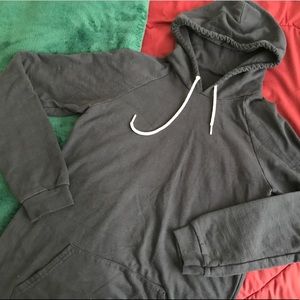 Never worn Navy Blue American Apparel hoodie dress