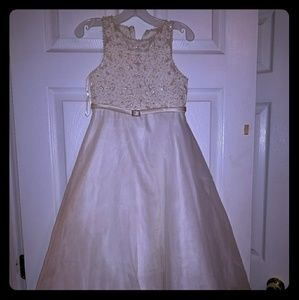 Girls formal beaded dress