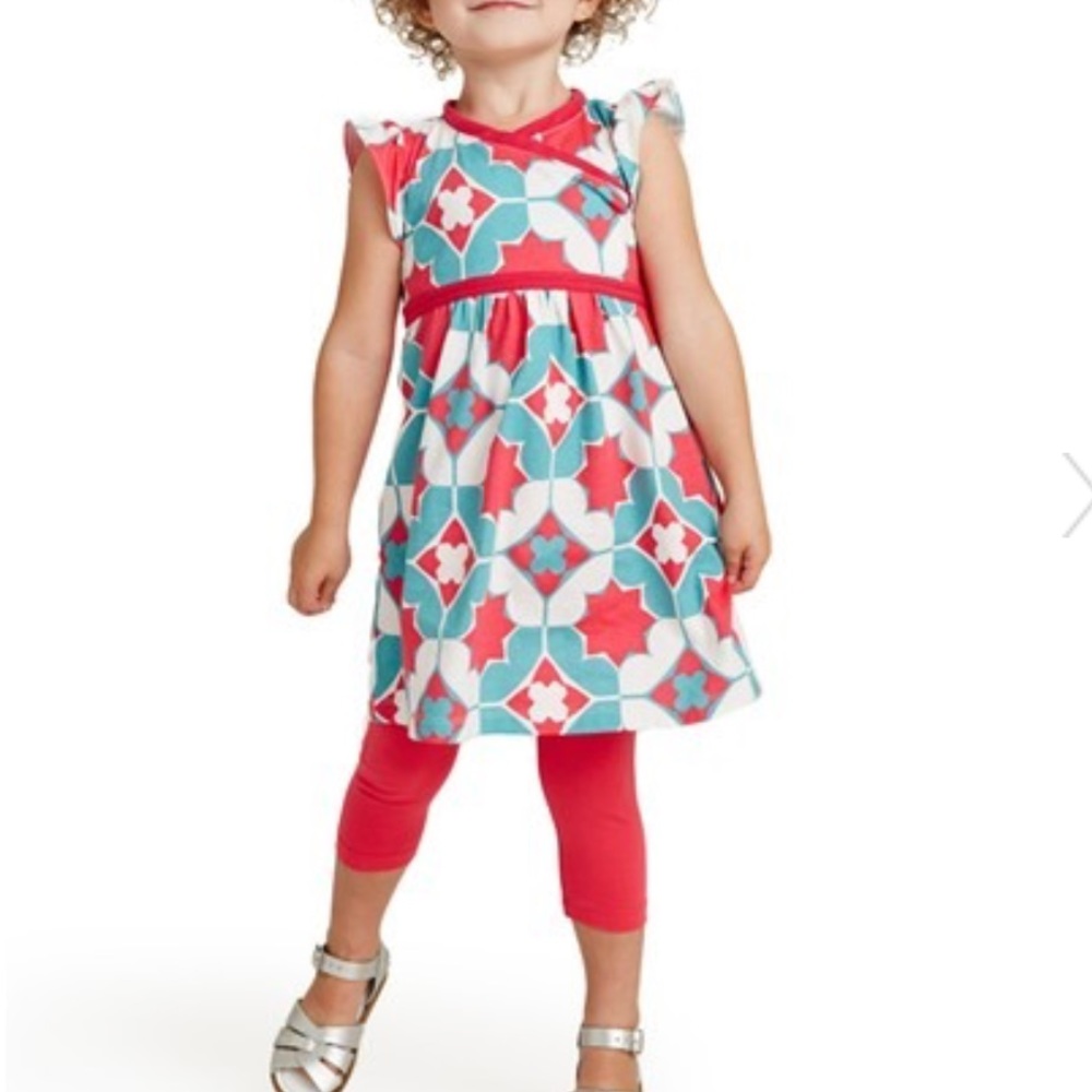 NWT Salima Flutter Dress Tea Collection