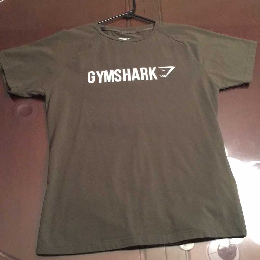 Gymshark Apollo T-Shirt (Olive Green) Size Large