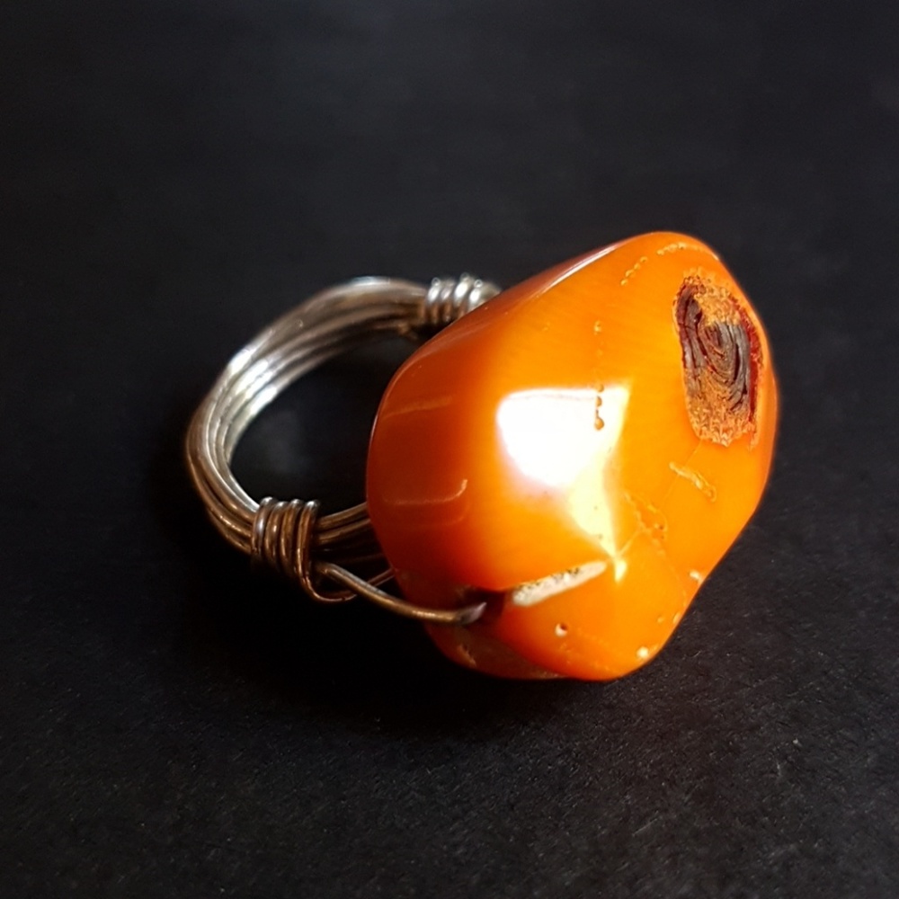 💥SALE💥 Semi Precious Coral Ring 💍