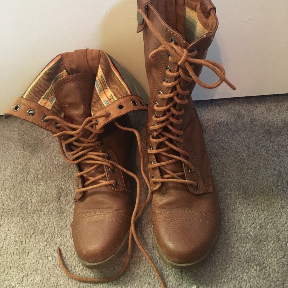 Combat boots!