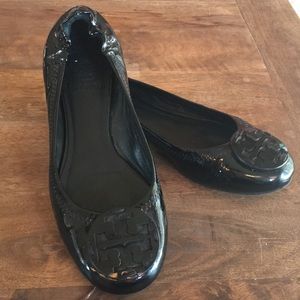 Tory Burch Patent Reva Ballet Flat