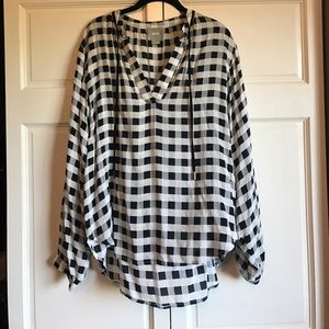 🔳 Anthropologie Maeve Checkered Blouse 🔳