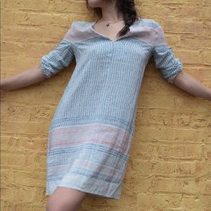 Loriana Silk Shift Dress