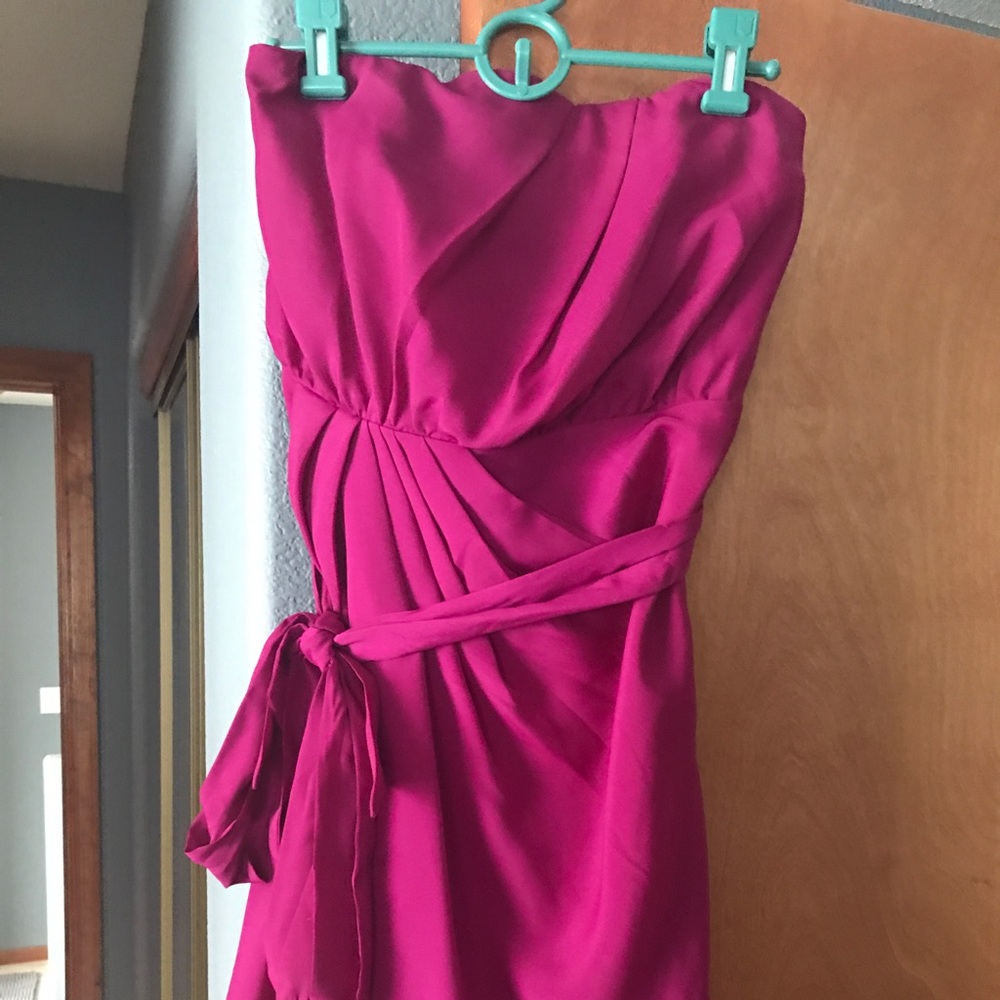 Pink short dress
