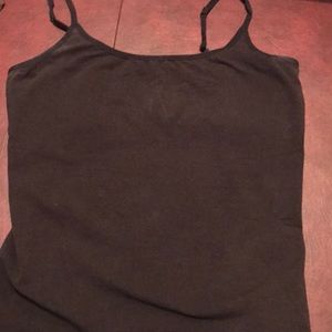 Eddie Bauer black adjustable strap cami
