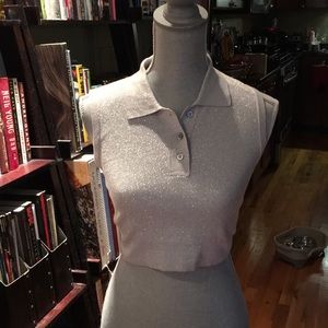 Neil Barrett Knit Cropped Tank