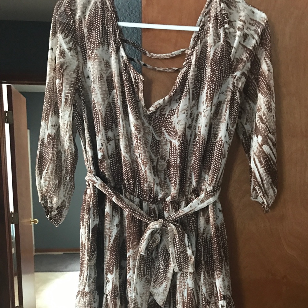 Feather dress