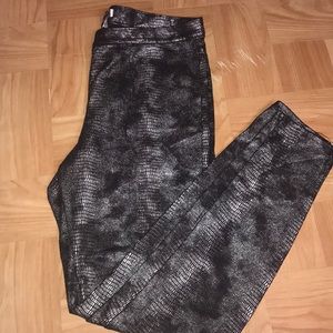 Jennifer Lopez snakeskin pants