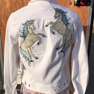 Lularoe Harvey Unicorn Jacket