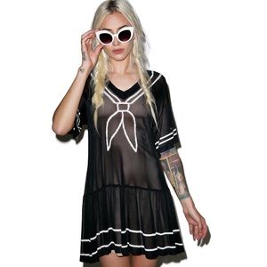 M Wildfox Sailor dress cover up